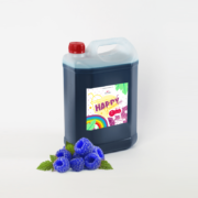 syrop do granity slushy slush koncentrat do granitora o smaku malinowym niebieskim HAPPYice siorbet