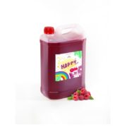 syrop do slushy koncentrat do granitora slush o smaku malinowym czeronym HAPPYice siorbet